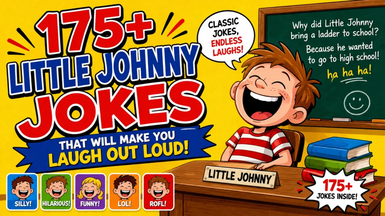 175+ Little Johnny Jokes That Will Make You Laugh Out Loud