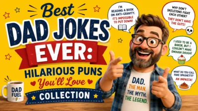 Best Dad Jokes Ever: Hilarious Puns You’ll Love Collection