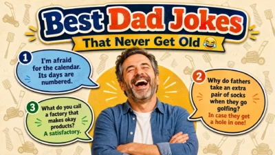 Dark humor jokes illustration featuring witty and shareable dark comedy quotes with a playful and humorous design.
