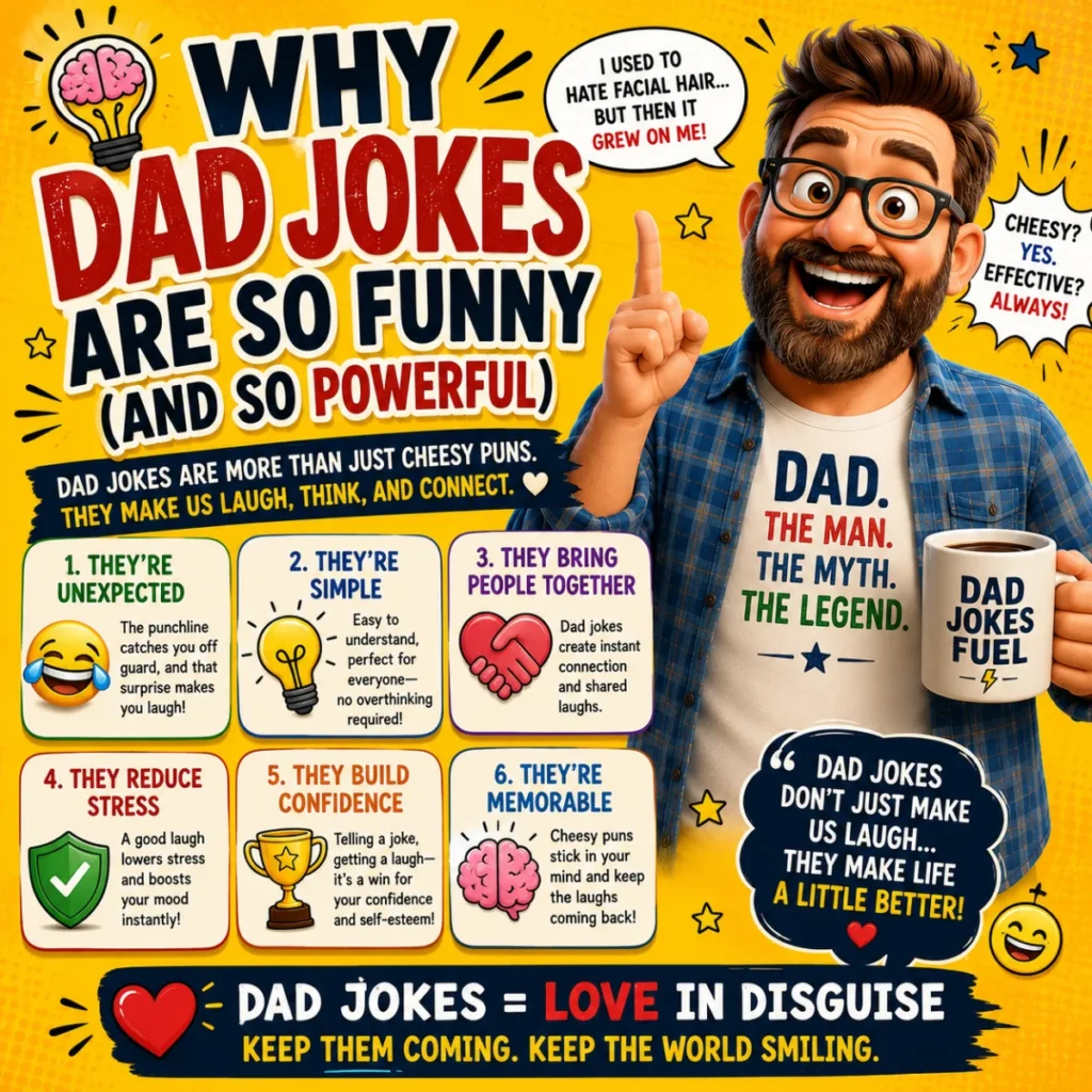 🧠 Why Dad Jokes Are So Funny (And So Powerful)