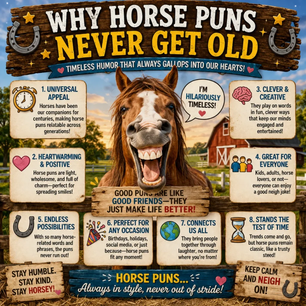 🌟 Why Horse Puns Never Get Old