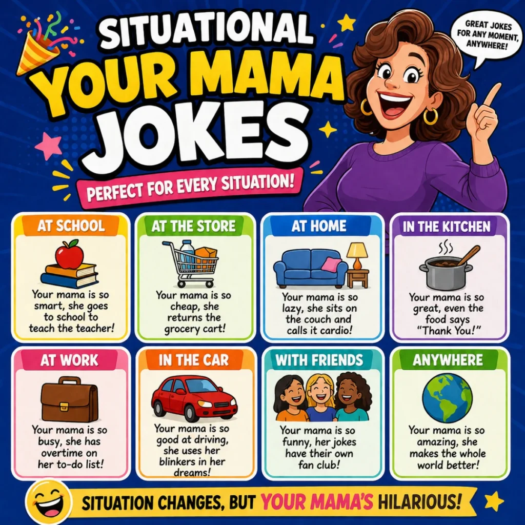 🎉 Situational Your Mama Jokes