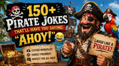 🏴‍☠️ 150+ Pirate Jokes That'll Have You Saying "Ahoy!" 😂