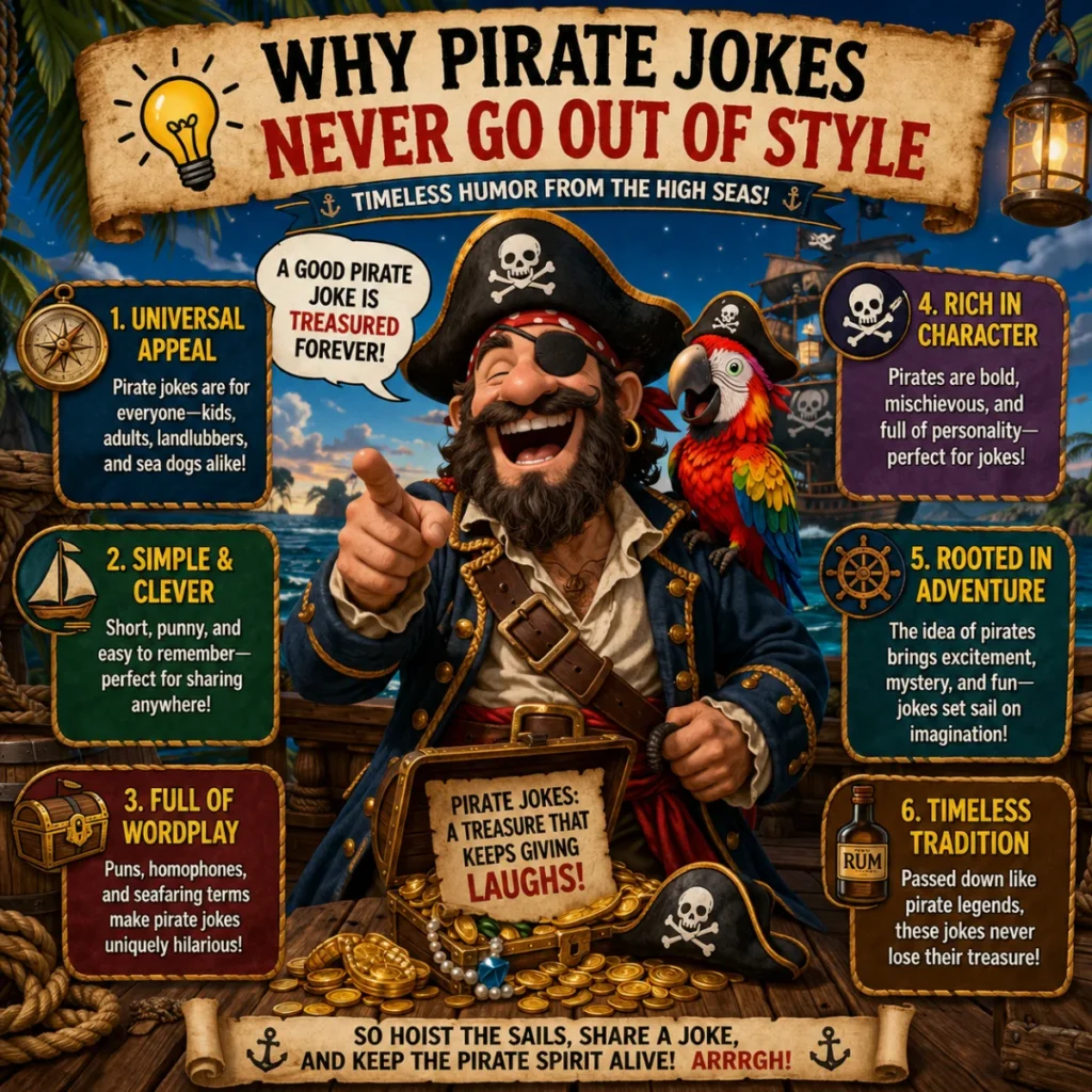 💡 Why Pirate Jokes Never Go Out of Style