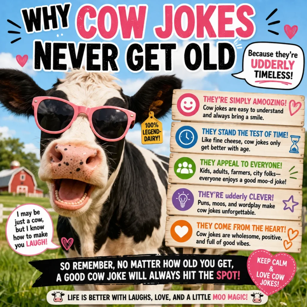 💬 Why Cow Jokes Never Get Old