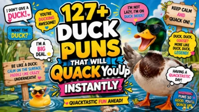 🦆 127+ Duck Puns That Will Quack You Up Instantly