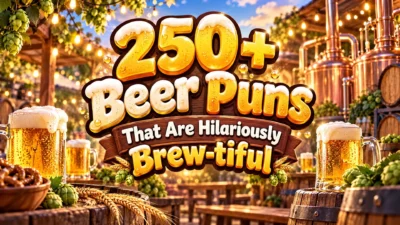 250+ Beer Puns That Are Hilariously Brew-tiful